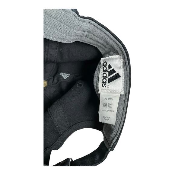 Adidas Hat Cap Black Grey Strap back Base Ball Climate Adult One Size Used - Picture 5 of 11